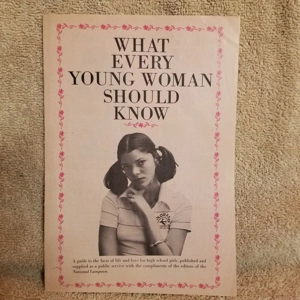 Original Vint. booklet What every woman should Know, National Lampoon
