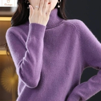 Autumn Winter Cashmere Turtleneck Sweater