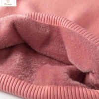 Winter Velvet Lined Turtleneck Knit Sweater