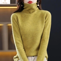 Merino Wool Turtleneck Sweater for Women