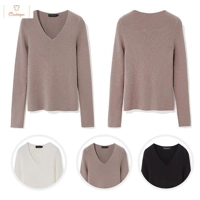 Spring Autumn V Neck Women Sweater