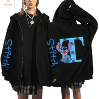 Disney Lilo Stitch Zip-Up Graphic Hoodie