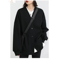 Casual Loose V-neck Warm Sweatshirt