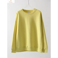 Cozy Oversized Cotton Womens Casual Sweatshirt