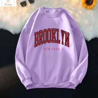 Plus Size Letter Print Hoodie