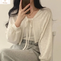 Lightweight Summer Lace-up Cardigan for Women