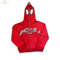 Y2K Harajuku Goth Zipper Hoodie