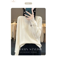 Womens V-neck Long Sleeve Fashion Sweater