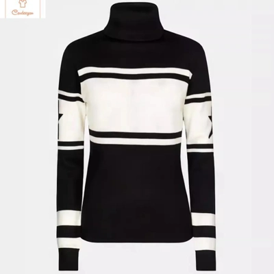 Couples Knitted High Neck Sweater
