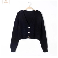 Short Style Slim Knitted Cardigan