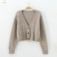 Short Style Slim Knitted Cardigan