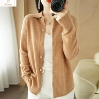Spring Autumn Cashmere Womens Cardigan