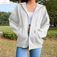 Cardeegan Womens Oversize Zip-Up Hoodie