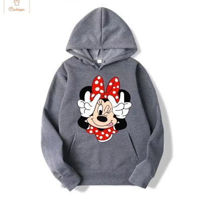 Minnie Mouse Cartoon Hoodie Sweatshirt