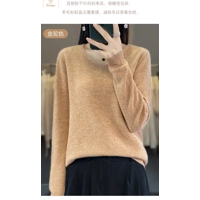 Womens Merino Wool V-Neck Sweater