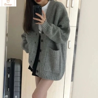 Cardeegan Womens Long Sleeve V-Neck Cardigan Sweater