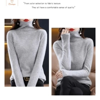 Warm Wool Turtleneck Knitted Sweater