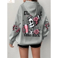 Funny Print Harajuku Women’s Hoodie