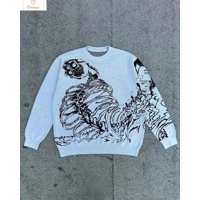 Harajuku Gothic Loose Fit Sweater