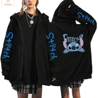 Disney Stitch Zip Up Hoodie for Women
