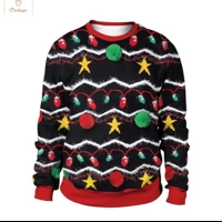 Christmas 2024 Round Neck Pullover Sweater