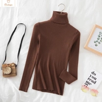 Soft Knit Cashmere Turtleneck Sweater Top