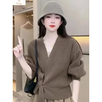 Casual Long Sleeve Knit Cardigan Sweater