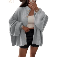 Knitted Lazy Style Oversized Cardigan
