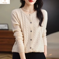 Korean Style Long Sleeve Knitted Cardigan