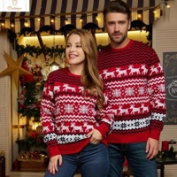 Christmas Family Matching Knit Sweater Outfits