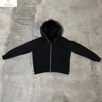 Y2k Harajuku Fur Collar Hoodie