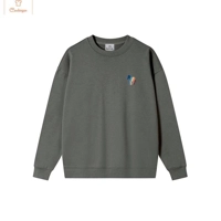 Cozy Oversized Embroidered Cotton Hoodie Sweatshirt