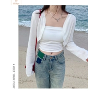 Lightweight Silk Knit Summer Sun Protection Cardigan