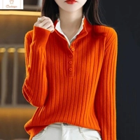 Cozy Turtleneck Knit Winter Sweater Women