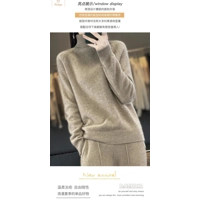 Autumn Winter Cashmere Turtleneck Sweater