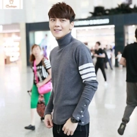 Cardeegan Long Sleeve Wool Sweater