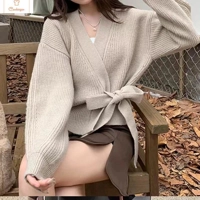 Casual Long Sleeve Knit Cardigan Sweater