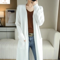 Womens Cashmere V-Neck Knit Cardigan