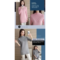 Autumn Winter Thick Knit Turtleneck Sweater