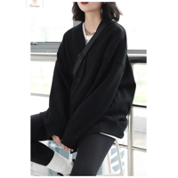 Casual Loose V-neck Warm Sweatshirt