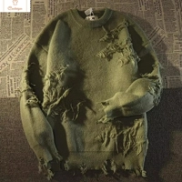 Color Matching Casual Couple Pullover Sweater