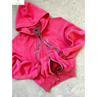 Y2K Star Patch Hooded Sweatshirt