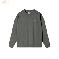 Cozy Oversized Embroidered Cotton Hoodie Sweatshirt