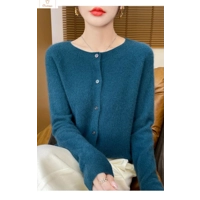 Merino Wool Long Sleeve Cardigan for Women