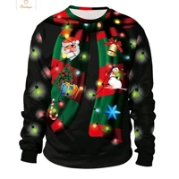 Christmas 2024 Round Neck Pullover Sweater