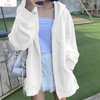 Casual Oversized Zip-Up Hoodie for Women