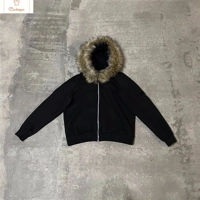 Y2k Harajuku Fur Collar Hoodie