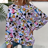 Mickey Mouse Casual Printed Sweatshirt
