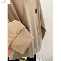 Casual Oversized Embroidered Hoodie for Women