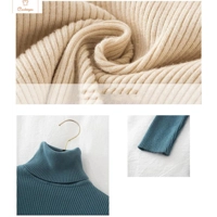 Soft Knit Cashmere Turtleneck Sweater Top